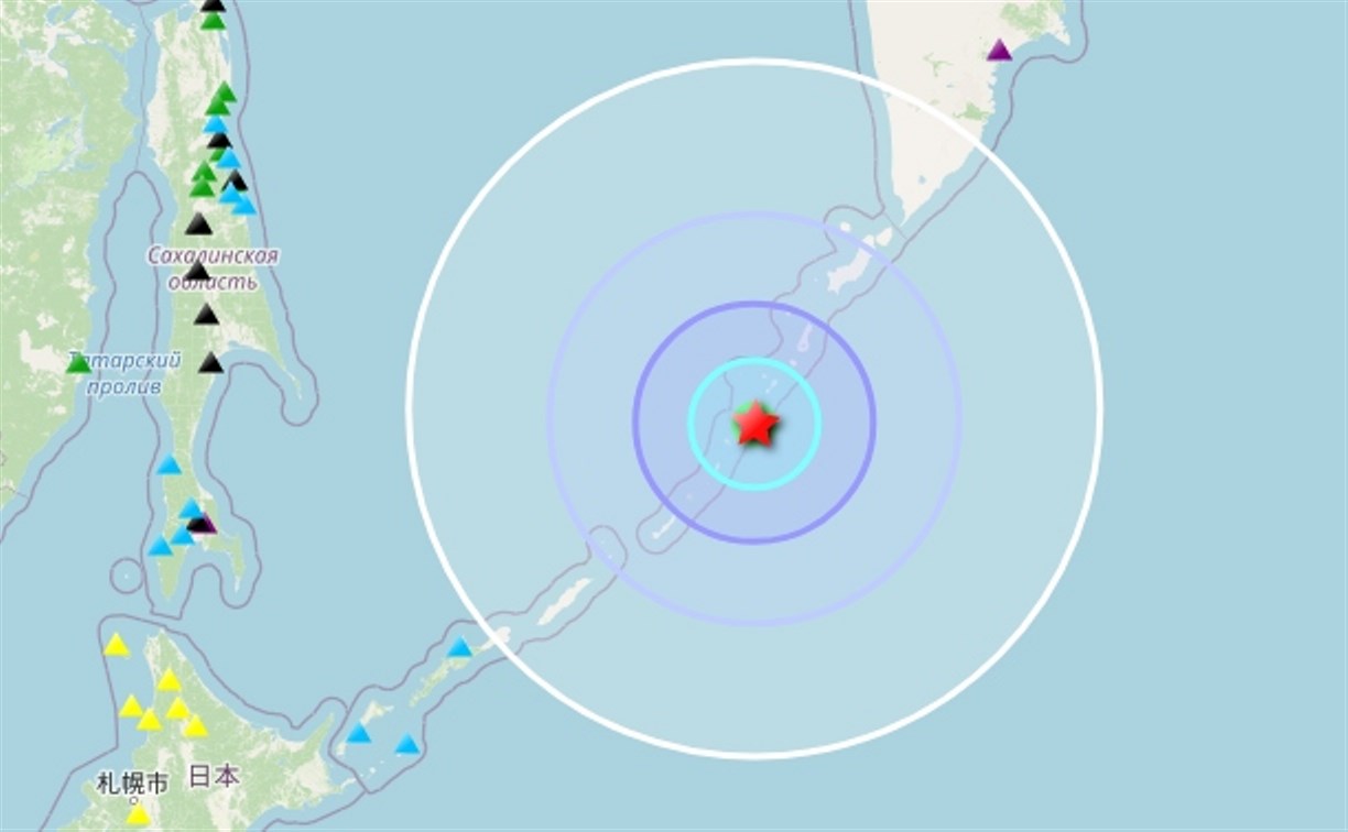 После снесённого ураганом креста у Северо-Курильска произошло землетрясение