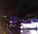 Из-за пьяного водителя в полуночной аварии в Корсакове пострадали 4 человека