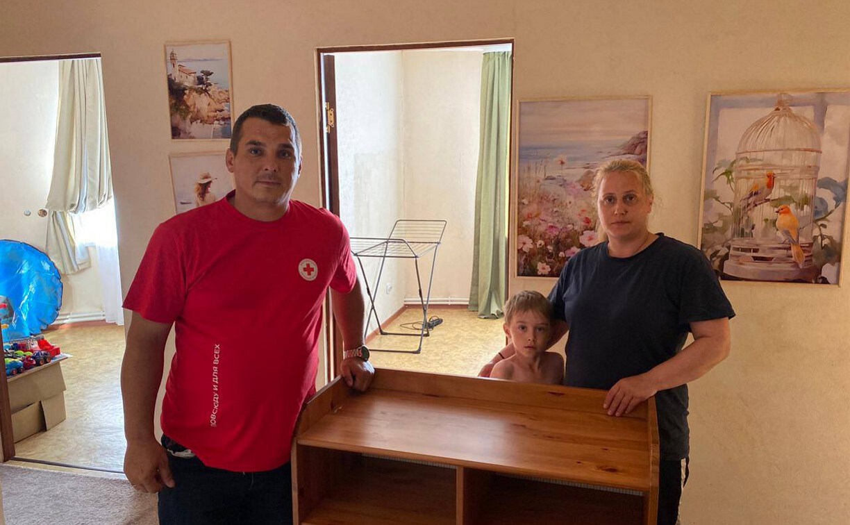 В Южно-Сахалинск вынужденно переехала семья из Донецка
