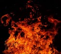 Частная баня сгорела в Южно-Сахалинске