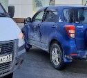 Не повернули: на Крюкова в Южно-Сахалинске произошла авария