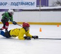 Мастер-класс по хоккею в Новоалександровске закончился сладкими подарками