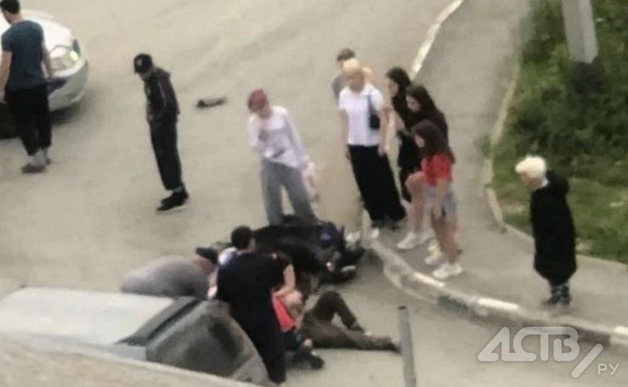 Один на авто, а другой на мопеде: в Чапаево произошло ДТП с участием двух несовершеннолетних