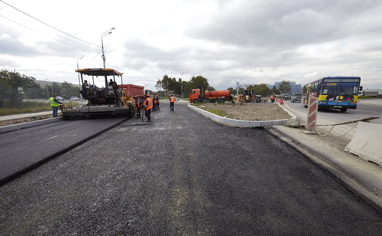 В Южно-Сахалинске 28 участков дорог ремонтировали в этом году