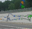 Объемный стрит-арт украсит стену на улице Горького в Южно-Сахалинске