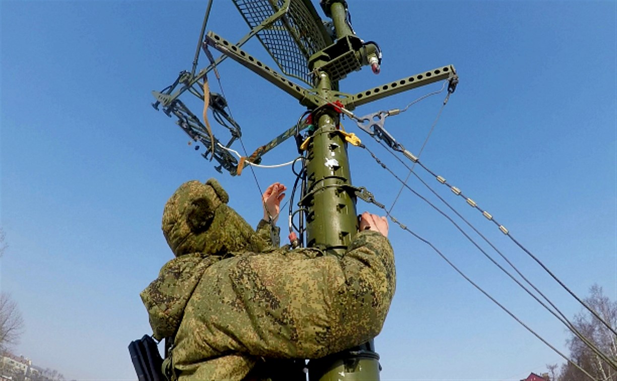 Сахалинские военные связисты готовятся к «Уверенному приёму»