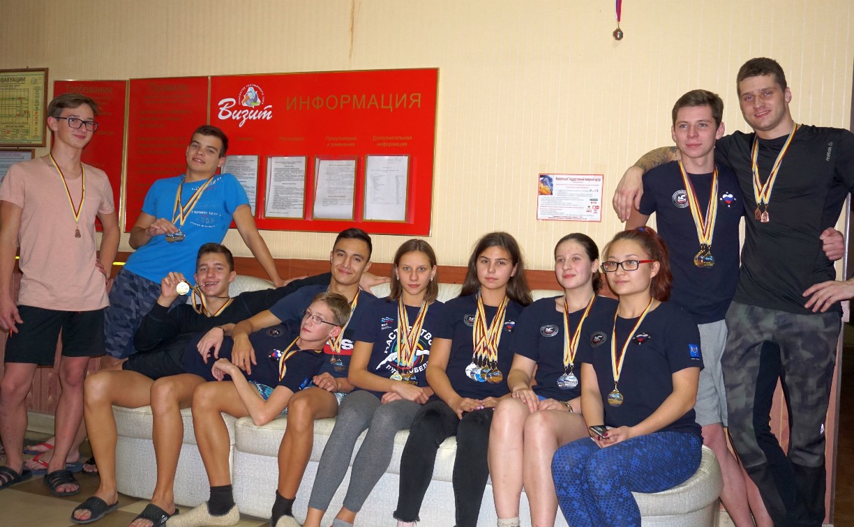 Сахалинские пловцы взяли 67 медалей чемпионата и первенства ДФО