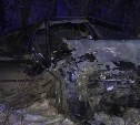 Девушка пострадала при столкновении Subaru Legacy и Honda Legend в районе Мицулевки