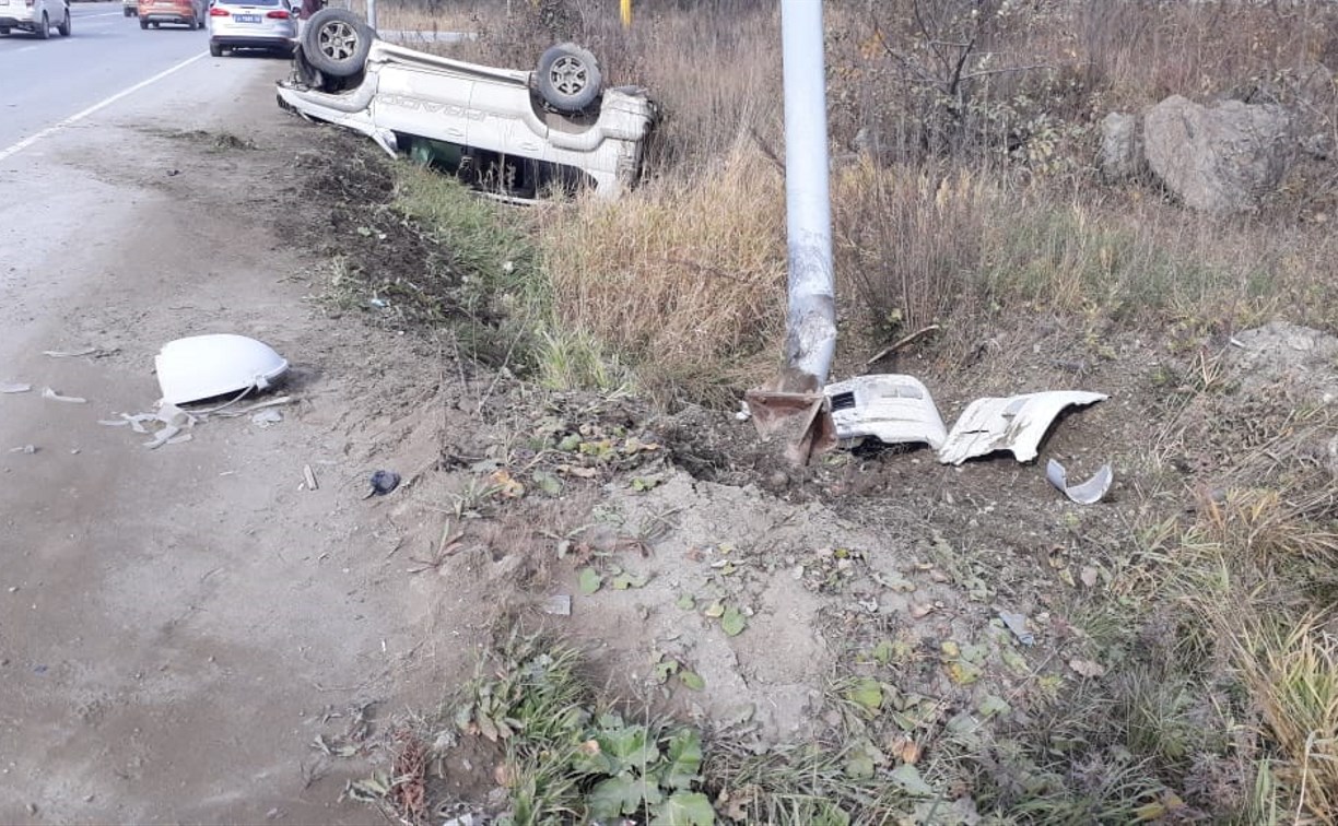 Очевидцев ДТП на Холмском шоссе в Южно-Сахалинске разыскивает ГИБДД