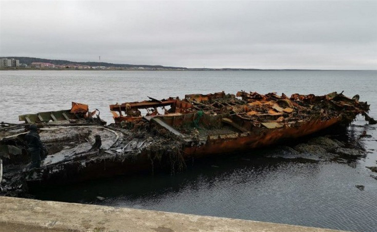 Четыре затонувших судна нашли и утилизировали в Корсаковском районе с начала года