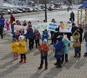 Холмчане поддержали акцию в честь воссоединения Крыма с Россией