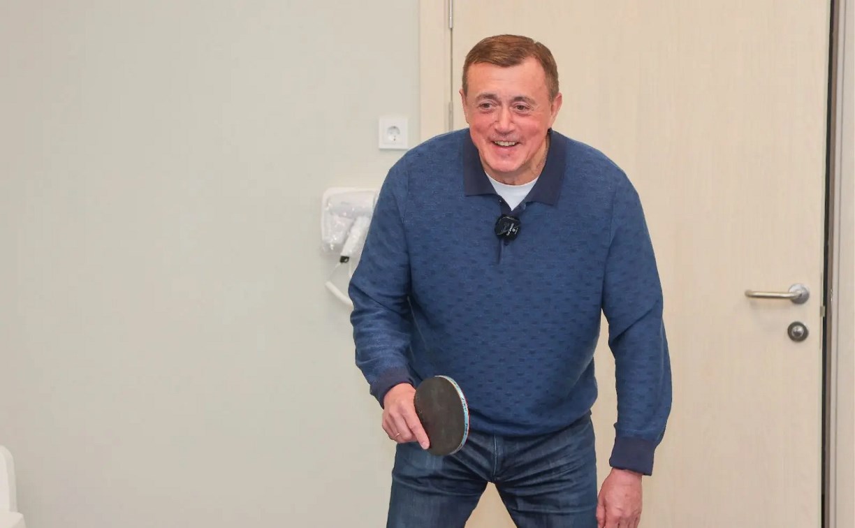 Валерий Лимаренко встретился с активом студенческого городка кампуса "СахалинТех"