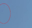 Подозрительные шары в небе сняла на видео сахалинка