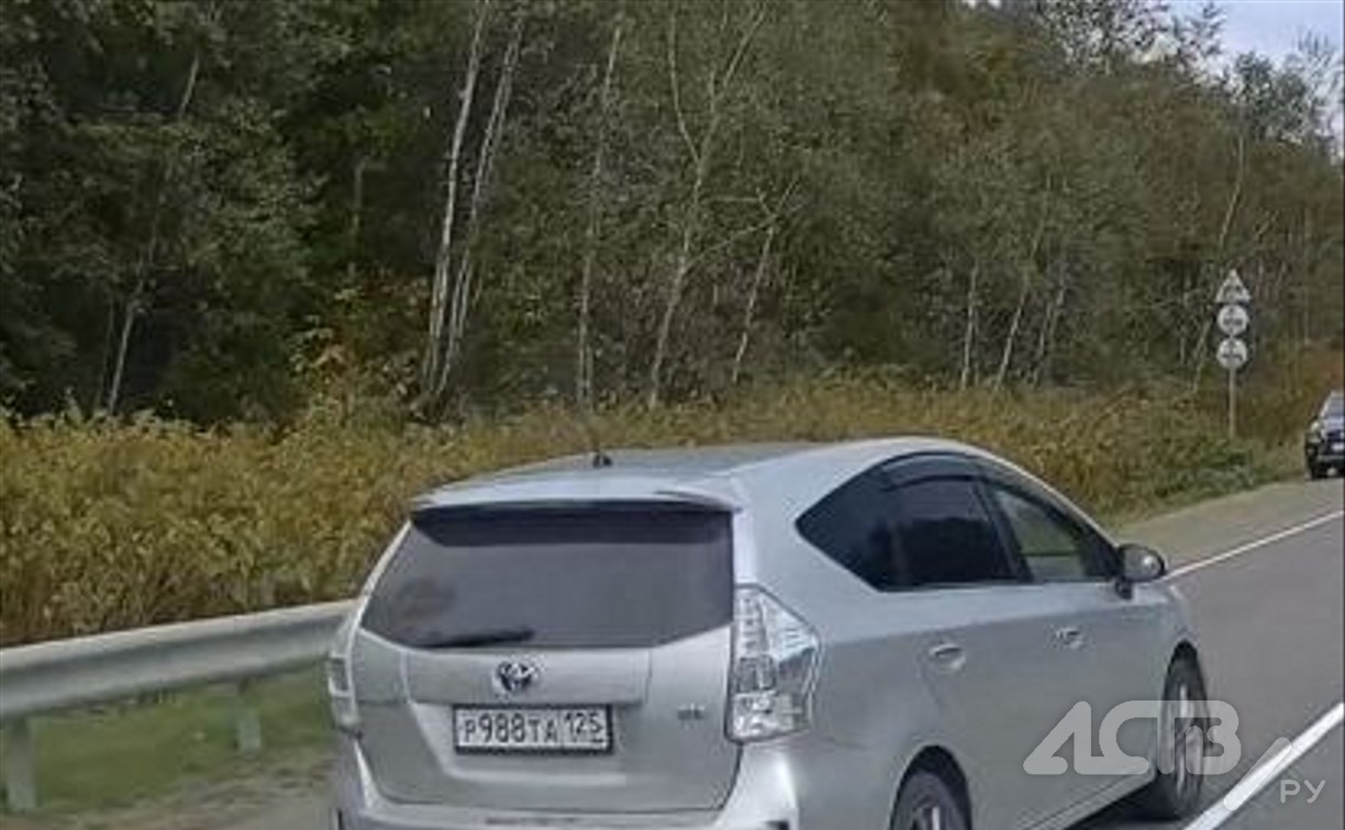 "Еле разминулся со встречным авто": нарушение ПДД чуть не привело к аварии на сахалинской трассе