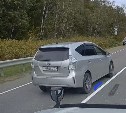 "Еле разминулся со встречным авто": нарушение ПДД чуть не привело к аварии на сахалинской трассе