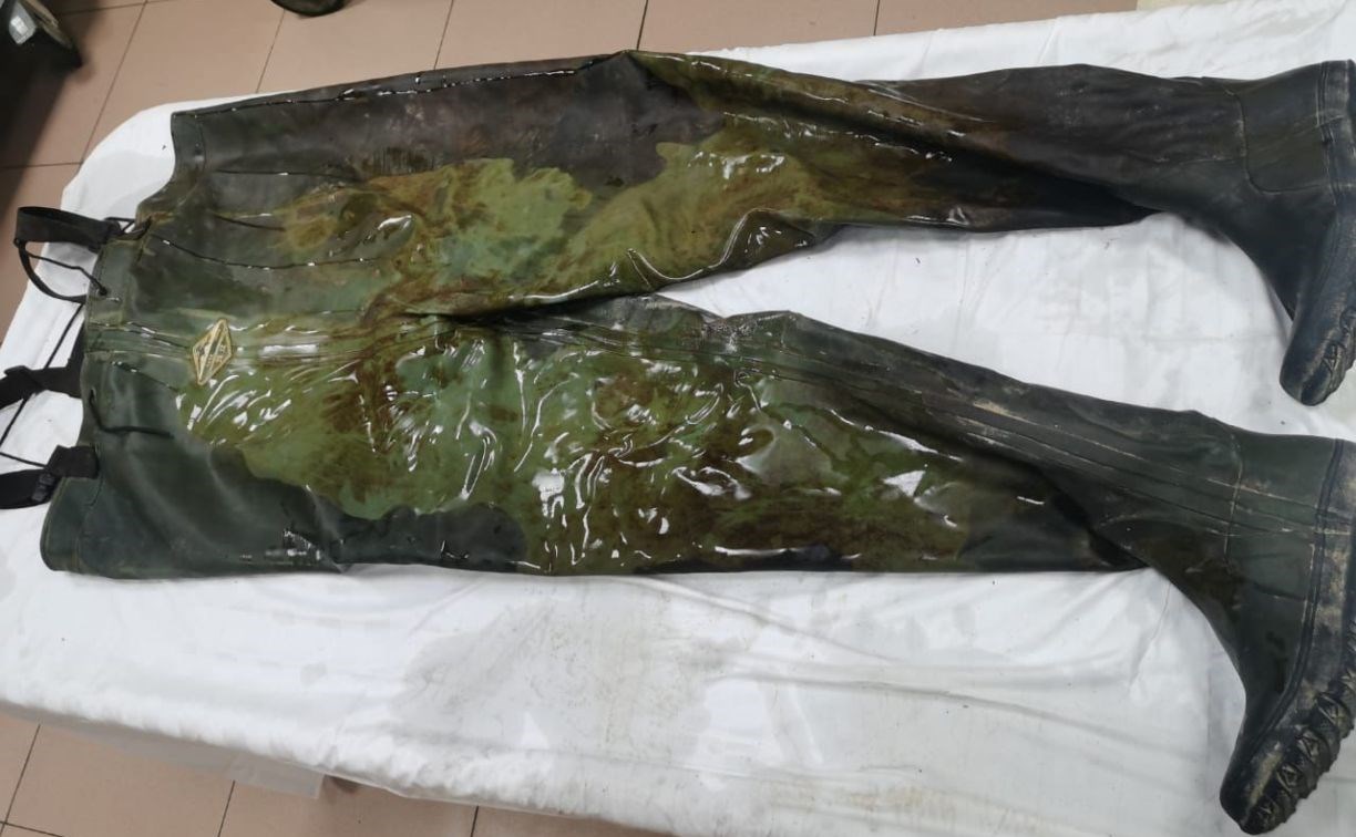 Скелет человека обнаружили в реке на Сахалине