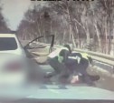 "Как в лучших боевиках": на Сахалине во время погони за пьяным "бесправником" пришлось стрелять по колёсам 
