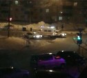 Машина "Скорой помощи" и иномарка столкнулись в Южно-Сахалинске