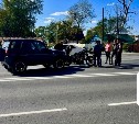 Мотоциклист попал в ДТП в Южно-Сахалинске