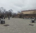 "Деревья и решетки поломаны": жителей Южно-Сахалинска беспокоит внешний вид площади перед главной библиотекой