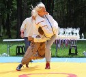 Соревнования по русской борьбе впервые прошли на Сахалине