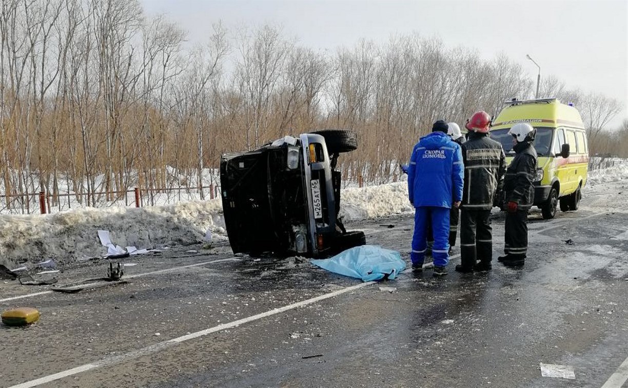 В ДТП между Поронайском и Леонидово погиб 36-летний мужчина