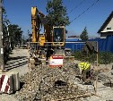 Водопровод в Южно-Сахалинске тянут методом "земляной лапароскопии"