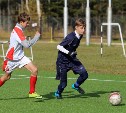 Юные сахалинские футболисты встретились во время турнира в Ногликах
