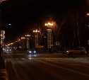 Новогоднюю экскурсию по ночному городу проводят в Южно-Сахалинске