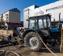 Грунтовые воды в Южно-Сахалинске осложняют ремонт на сетях в 22 микрорайоне, оставшийся без тепла