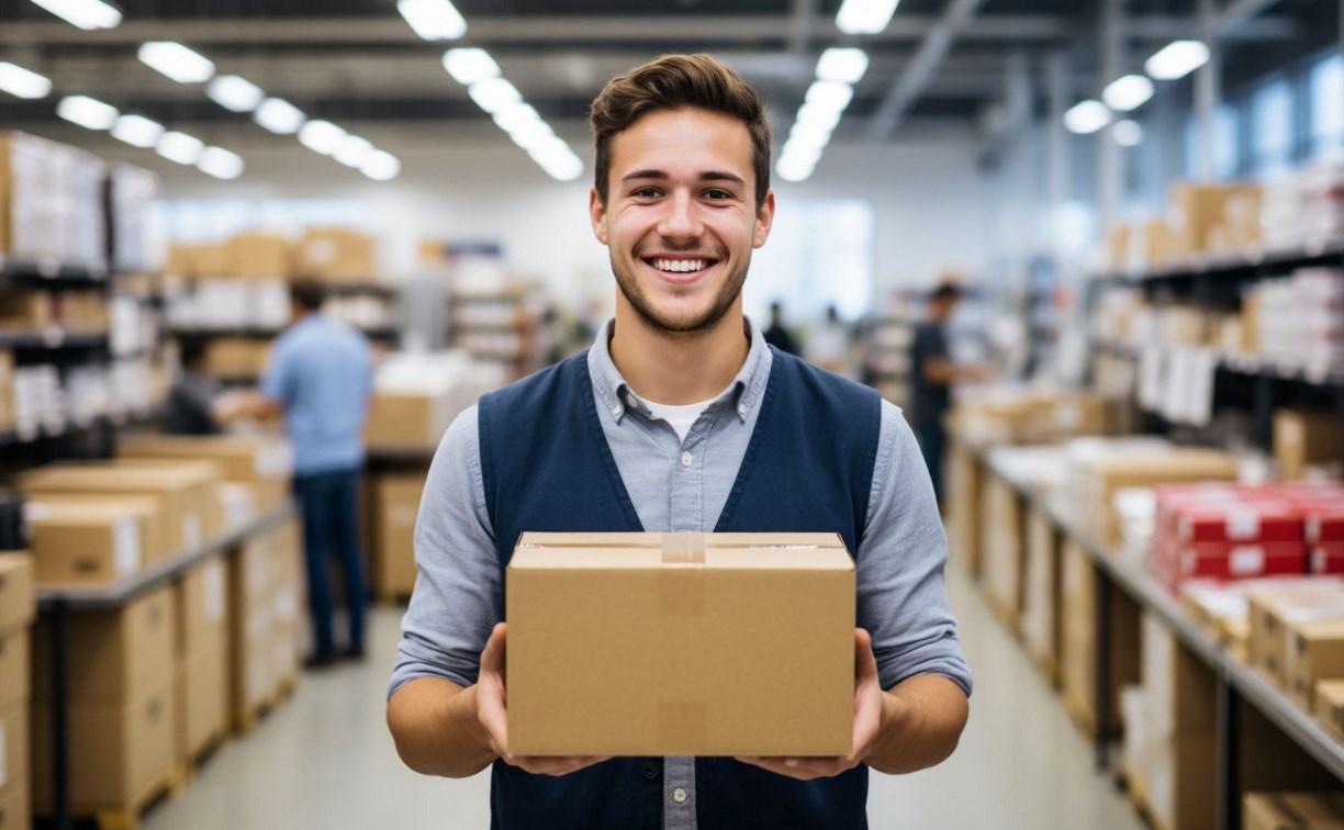 Менеджер пункта выдачи товаров в Корсакове попался на краже спортивной одежды