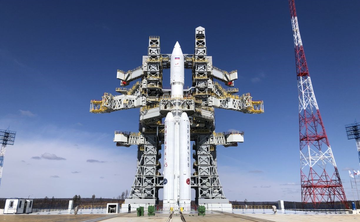 Прямая трансляция второй попытки запуска ракеты тяжёлого класса "Ангара-А5" с космодрома Восточный