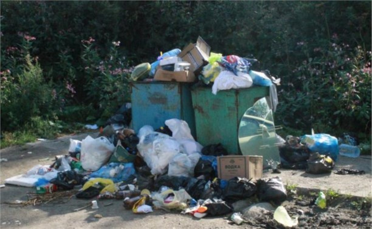 Счета за вывоз мусора с февраля начнут получать жители Южно-Сахалинска