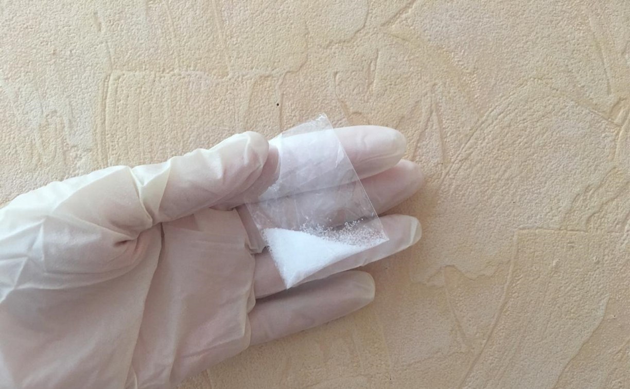 У южносахалинца нашли синтетические наркотики