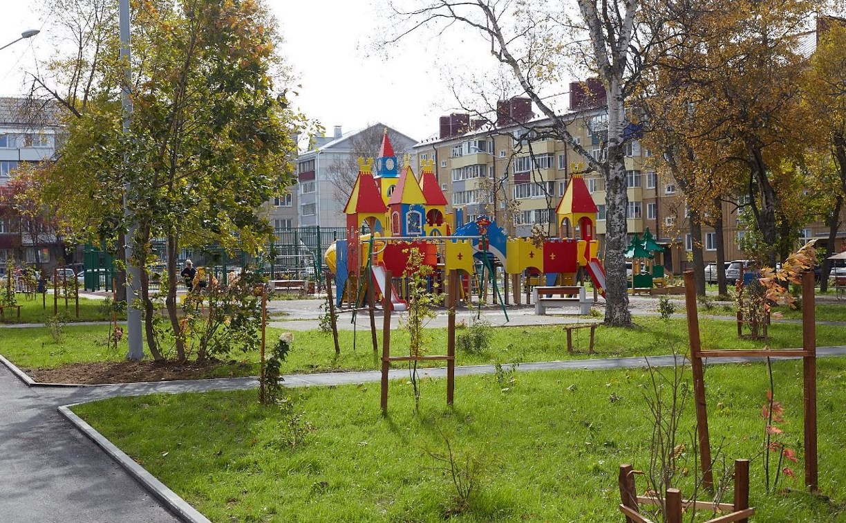 Сахалинцы выбрали дворы, которые отремонтируют в 2022 году