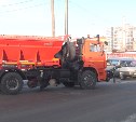 Эксперименты с песком и солью ставят дорожные службы Южно-Сахалинска