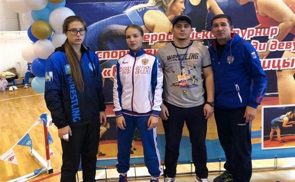 Анна Боева из Анивы заняла пятое место на первенстве России по вольной борьбе
