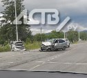 Лоб в лоб: в Южно-Сахалинске произошла авария