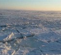 Выход на лёд у юго-восточного побережья Сахалина опасен