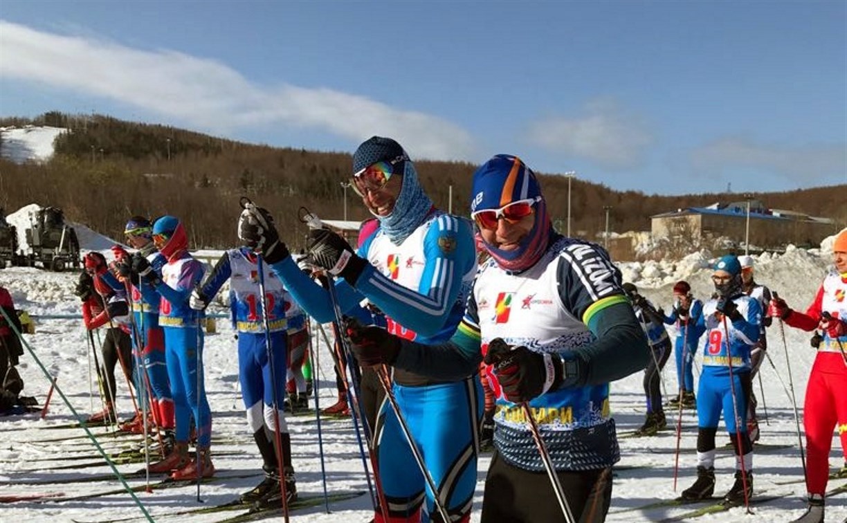 Две лыжные гонки прошли в Томари 