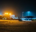 Аэропорт Южно-Сахалинска открылся после метели 
