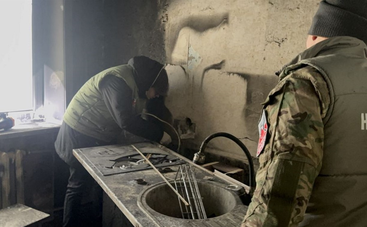 Шиншиллы, кошка и собака погибли при пожаре в Аниве: волонтёры пришли на помощь погорельцам