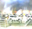 Неизвестный врезался в припаркованный внедорожник и скрылся с места ДТП в Южно-Сахалинске