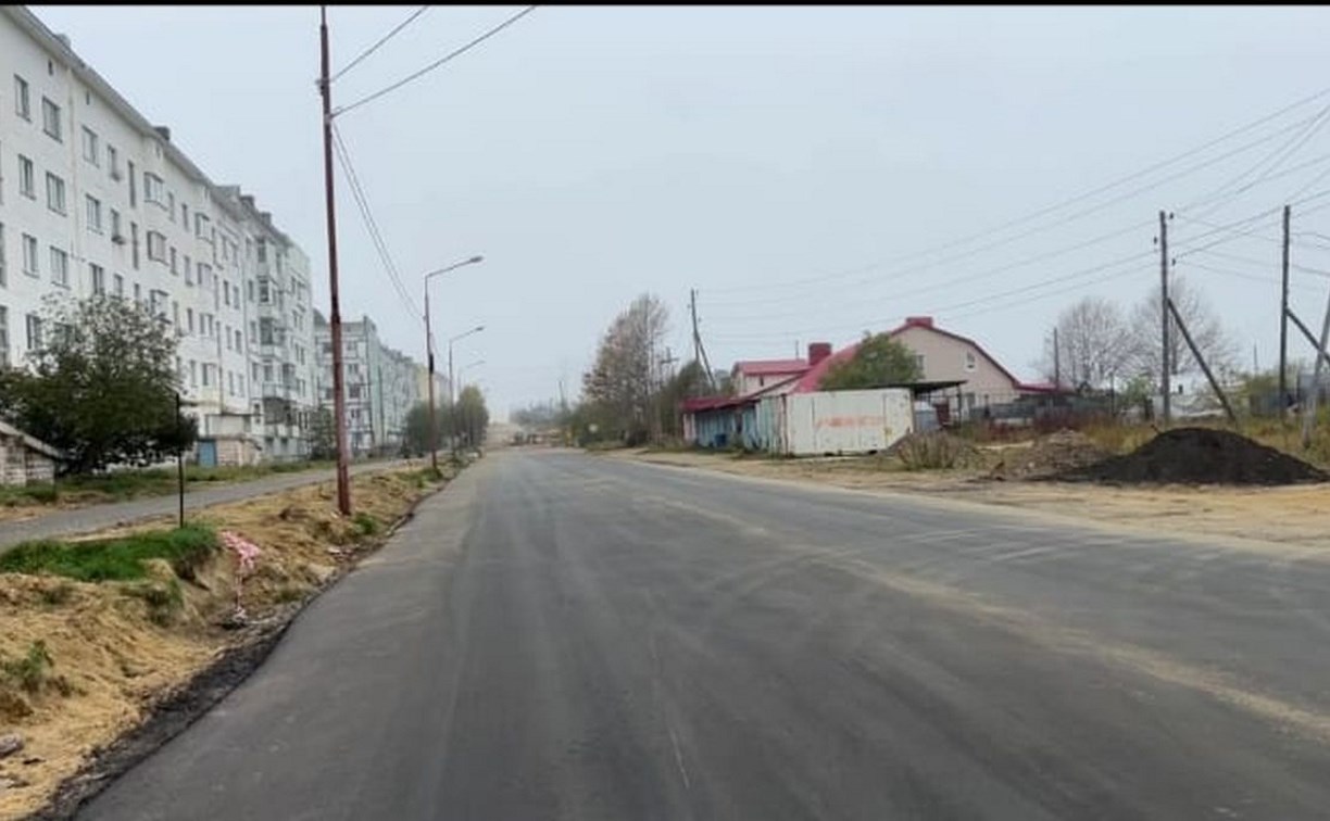 В Охе к середине октября заасфальтируют две улицы
