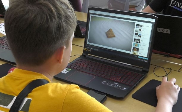 Шахтёрские школьники познают виртуальный мир