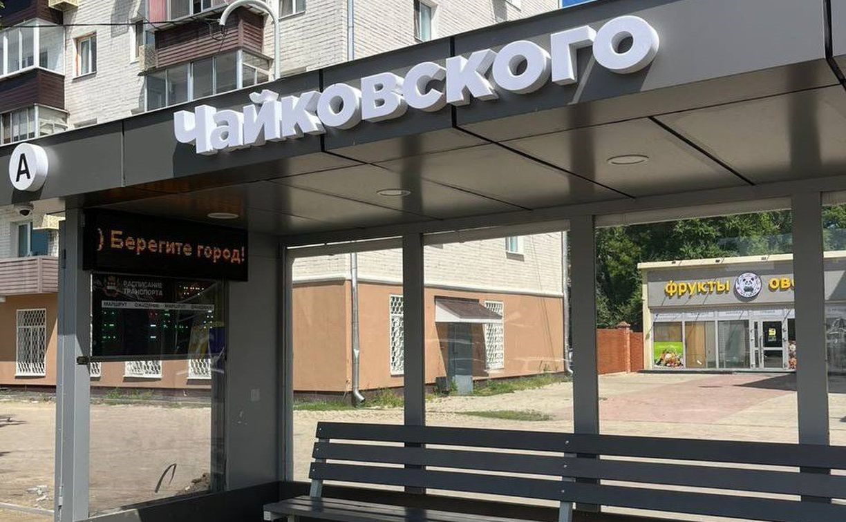 В Благовещенске на электронных табло остановок появились маты
