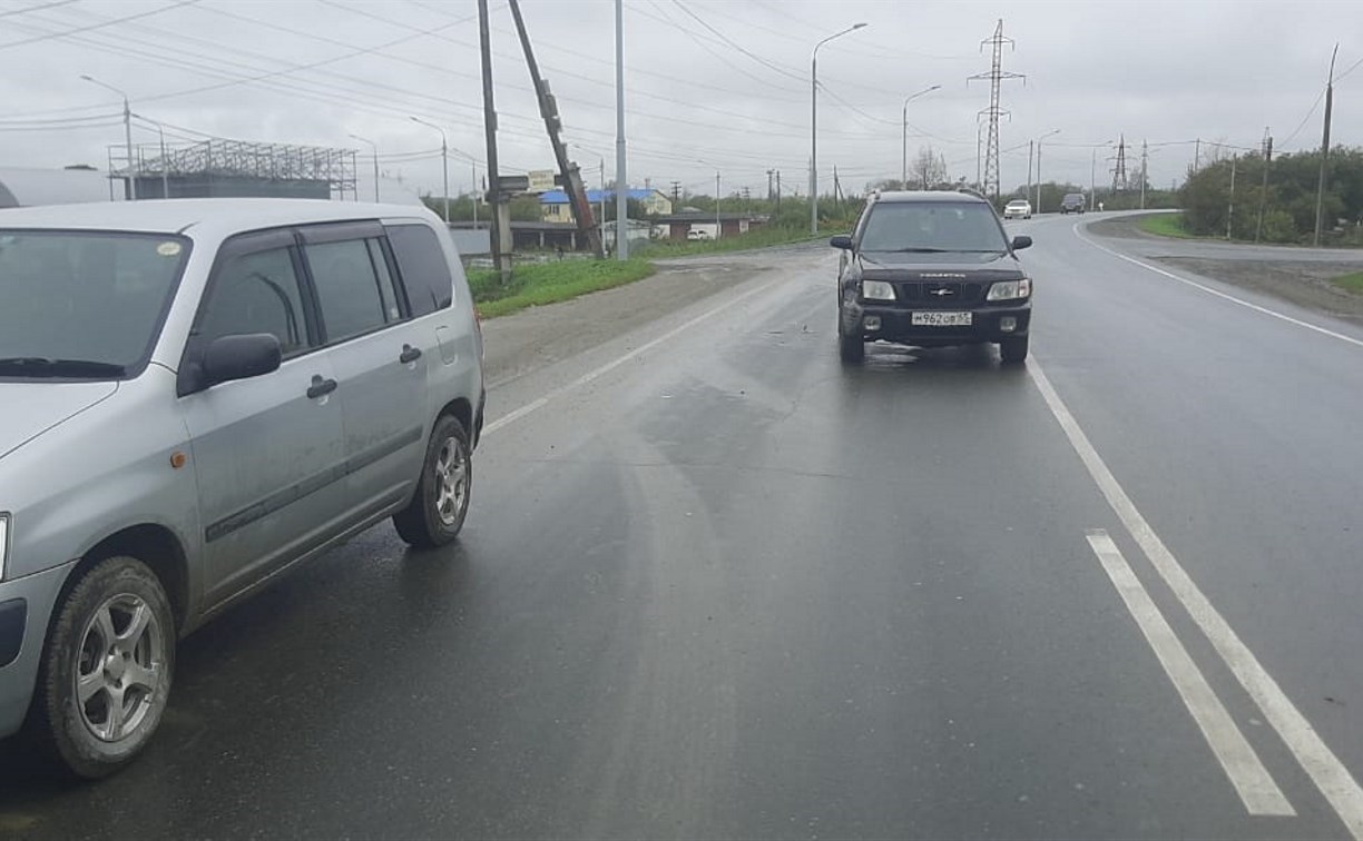 Очевидцев ДТП на улице Транзитной ищут в Южно-Сахалинске