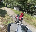 На Сахалине выявлен 14-летний водитель мотоцикла