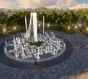 Музыкальный фонтан в парке Южно-Сахалинска откроют в День города