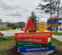 Арт-объект в виде школьных учебников появился в Долинске